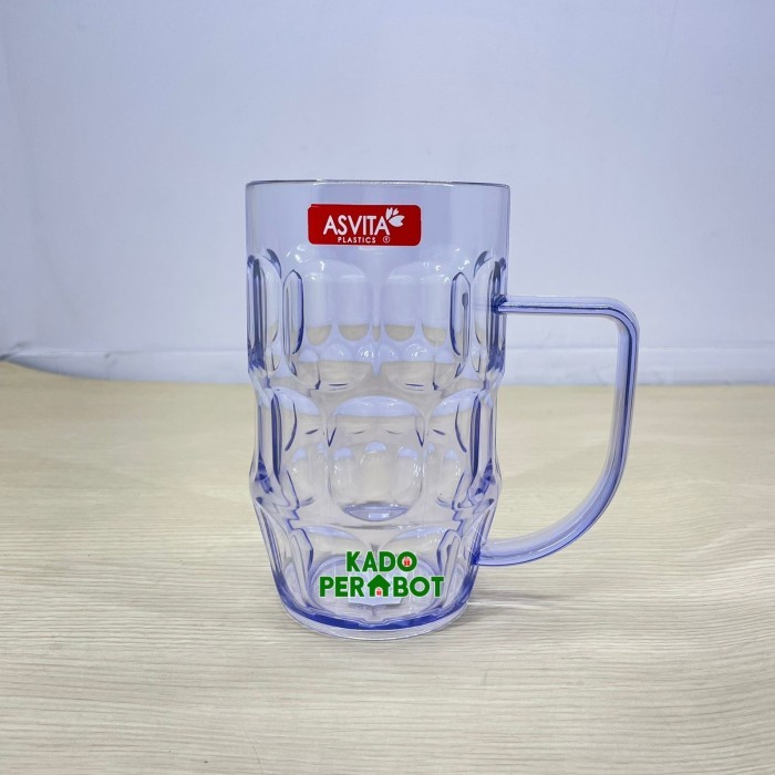 GELAS BIR ASVITA 770 ML - GELAS BIR MIKA -GELAS BIR JUMBO MIKA MELAMIN