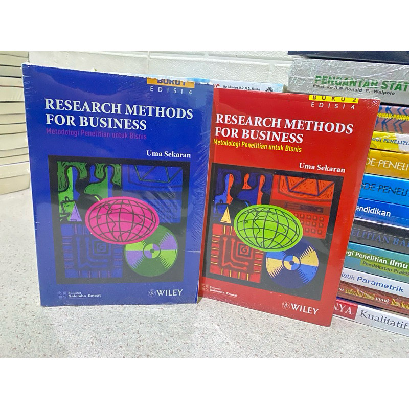 

Paket 2 buku Research methods for business (metodologi penelitian bisnis) edisi 4 buku 1 dan 2 - uma sekaran
