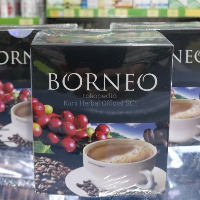 Cuci Gudang Kopi Borneo Kejantanan Stamina Pria Dewasa Perkasa Tahan Lama 5 Sachet