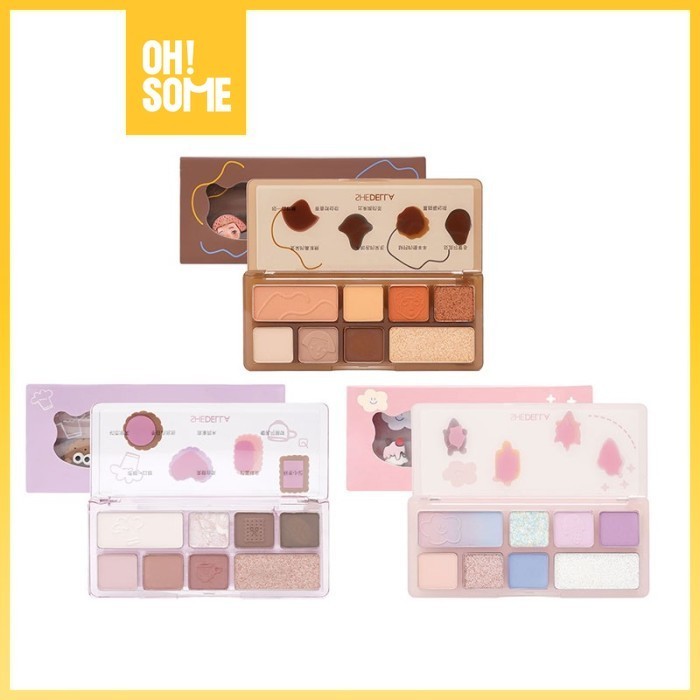 OHSOME SHEDELLA Symphony Eyeshadow Palette / Resin Series Makeup Tray