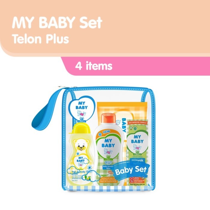 BERGARANSI My Baby New Born Soft & Gentle 4 in1 / My Baby Set Perlengkapan Bayi