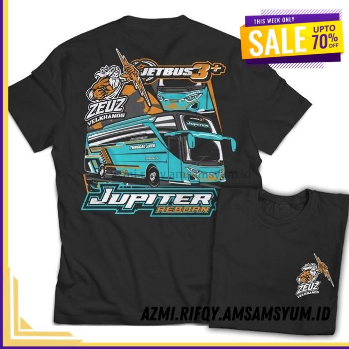 (DONE) KAOS BAJU BUSMANIA TUNGGAL JAYA JUPITER BUS MANIA BIS BISMANIA   SHD COD  DISKON 