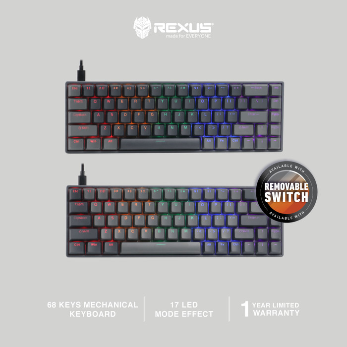 Rexus Keyboard Heroic KX3