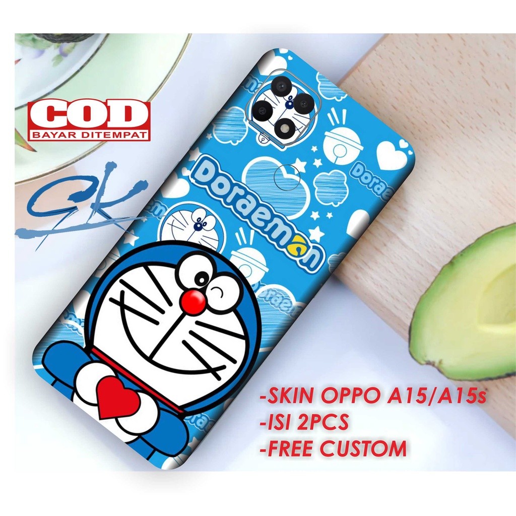 *Premium Quality* Oppo A15 Garskin Custom Stiker Maxdecal Bkn Case COD