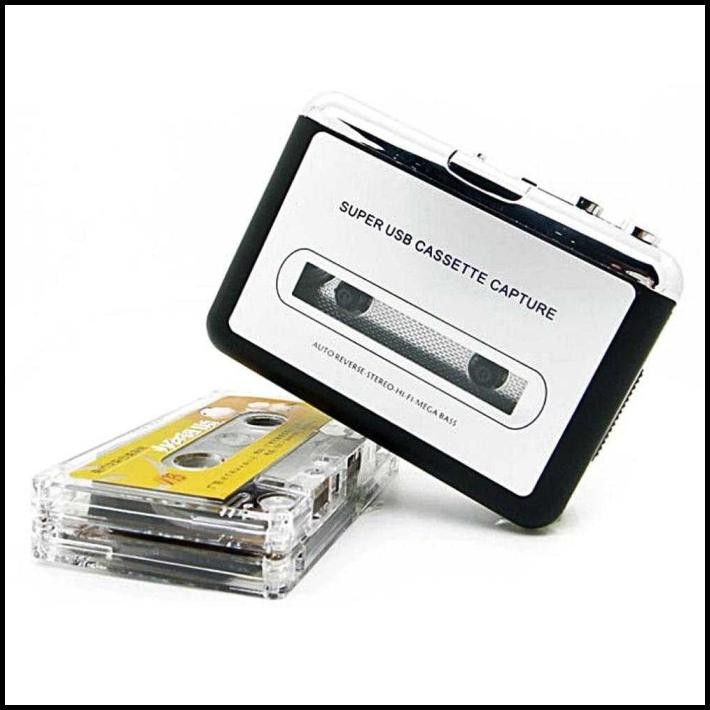 Konverter Kaset Usb Casette Tape Player To Mp3 Converter - Ezcap