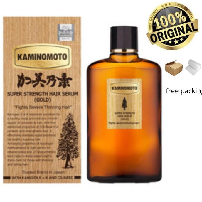 TERBARU - Kaminomoto Hair Growth Tonic Gold/ Hair Growth Serum Original Jepang