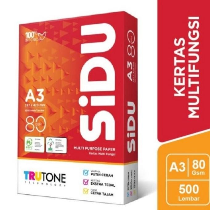 

TERBARU - KERTAS HVS 80 A3 SINAR DUNIA / SINAR DUNIA / KERTAS HVS / HVS