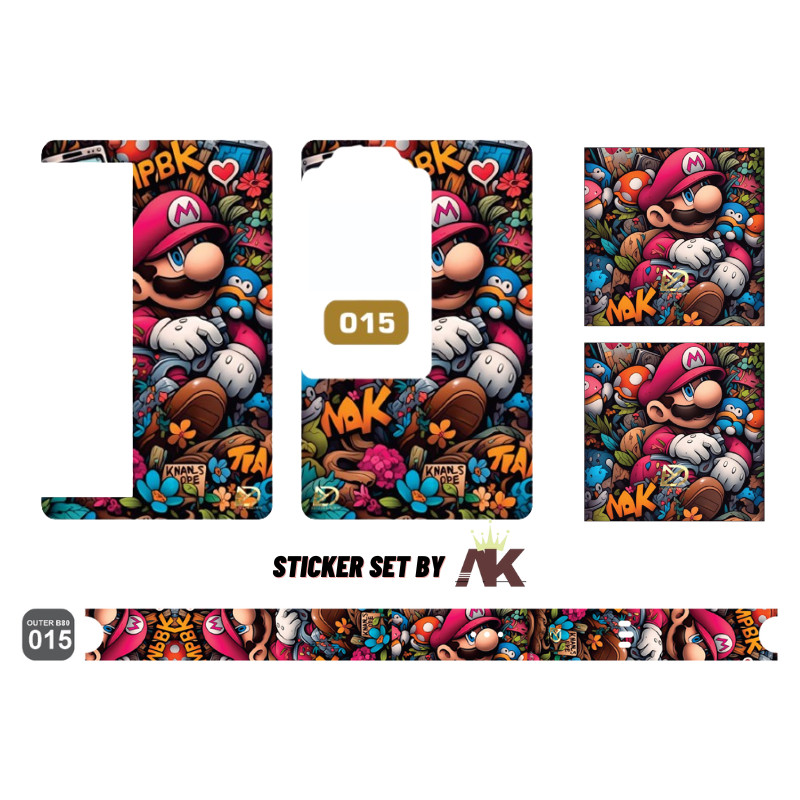 

*Premium Quality* Set Lengkap Laminasi Doff B80 Pres 15 Garskin Custom Stiker Maxdecal Bkn Case COD