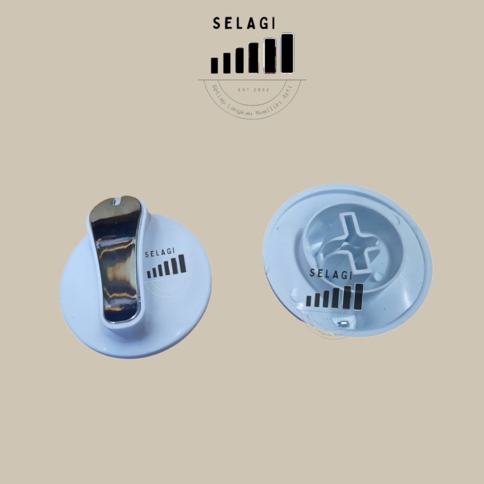 KNOP PUTERAN MESIN CUCI SANKEN 2 TABUNG ORIGINAL