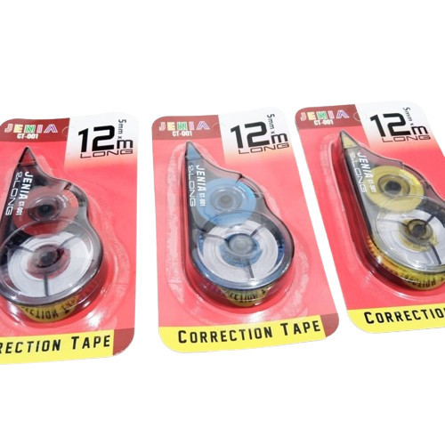 

Tipe-X Kertas / Corection Tape Jenia 12M Kartun Lucu Tip X Tipex / Tipe X / Tipe-Ex Correction Pita