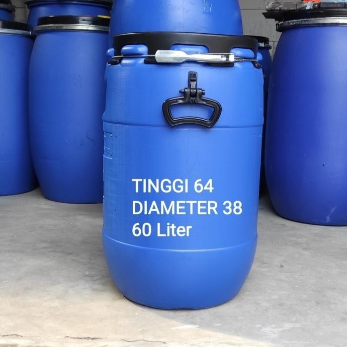 DRUM PLASTIK/DRUM AIR SAMPAH/TONG SAMPAH 60L/GENTONG 60 L