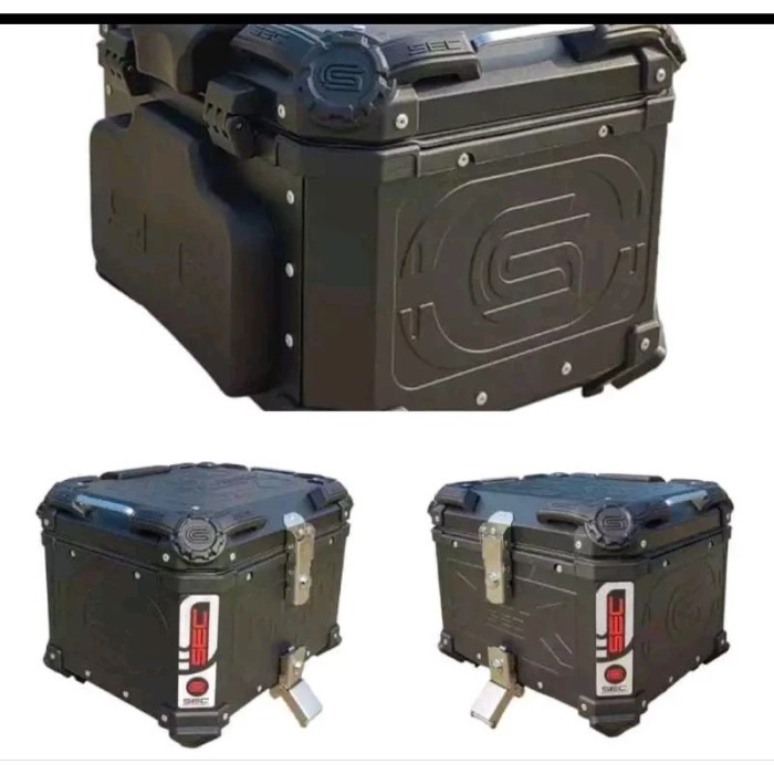 BOX BELAKANG MOTOR SEC UNIVERSAL 45 LITER TOP BOX MOTOR BEST QUALITY BOX KOTAK MOTOR