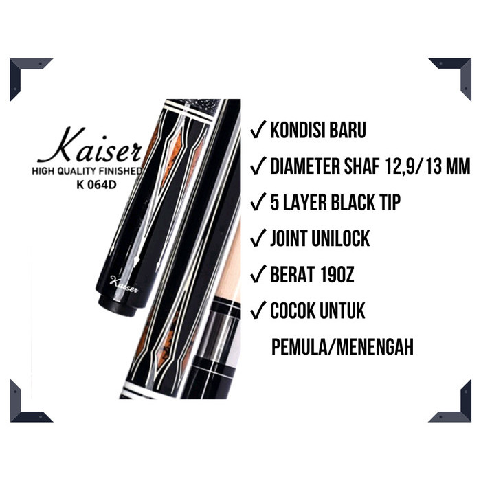 STIK BILLIARD KAISER K-064D