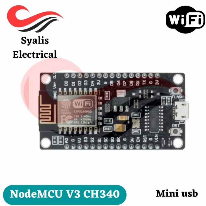 ESP32 NODEMCU WIFI ESP8266MOD [SYALIS]