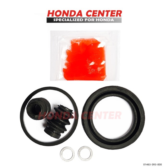 KALIPER CALIPER KIT SEAL KARET PISTON REM DEPAN HONDA BRIO