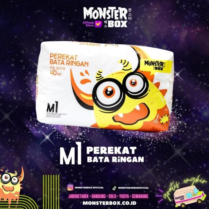 Terbaru Semen Instan Mortar Perekat BataRingan/Thinbed/Lem Hebel/MonsterBox M1