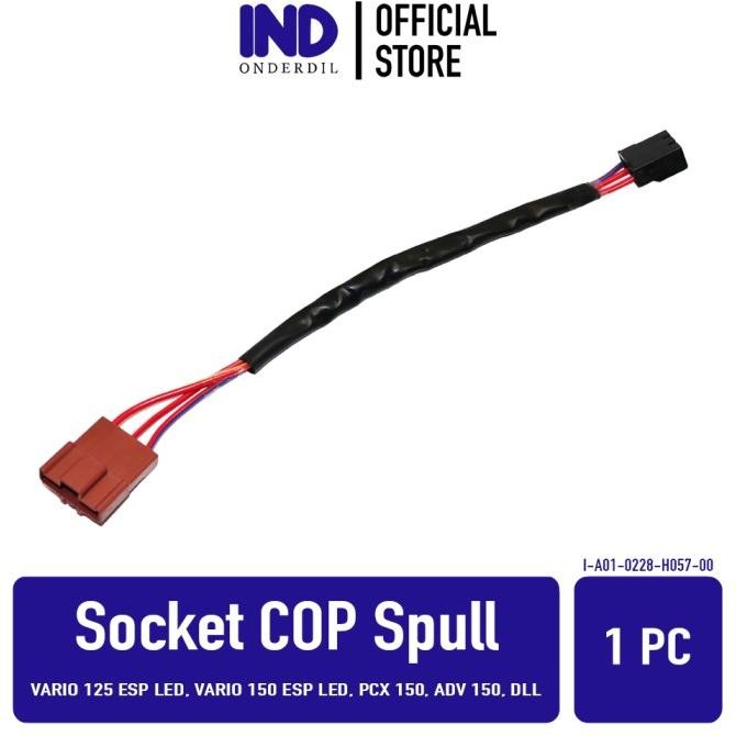 Vario - Soket Spull Vario 125 150 eSP LED New 2015-2022 ADV PCX 150 ECU Socket