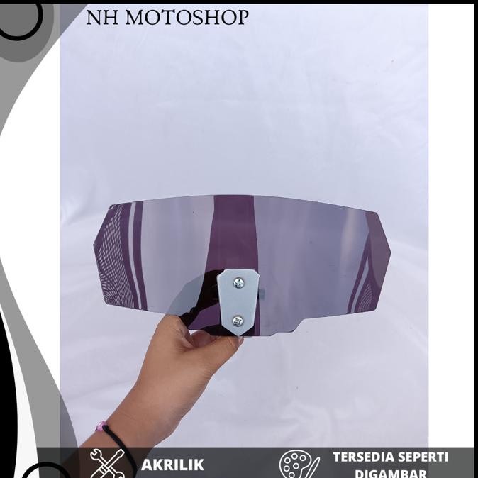 Nmax - Extension Visor Nmax Lexi Adv Tambahan Visor Windshield Custom Nmax