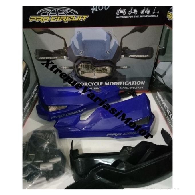 Nmax - Cover Handguard Pro Circuit Plus Lampu Senja Dan Sein Nmax Pcx Klx