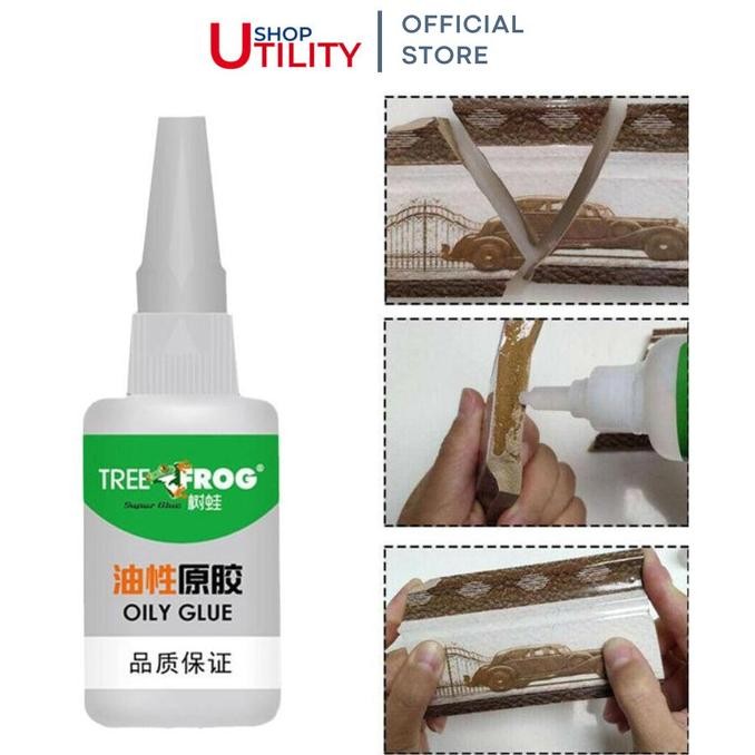 Terbaru TREE FROG Lem Super Glue Serbaguna kuat Cairan Perekat Lem Universal