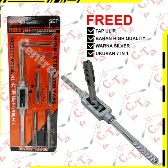 alat pembuka baut patah slek dol / tap drat 8 pcs freed 