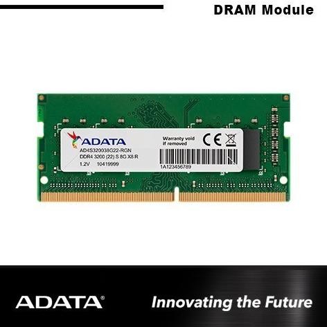 TERLARIS - Adata DDR4 32GB 3200MHz RAM SODIMM Single Channel