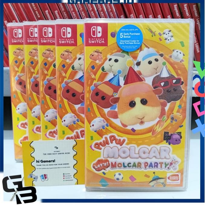 Switch - Nintendo Switch Pui Pui Molcar Let's MOLCAR PARTY