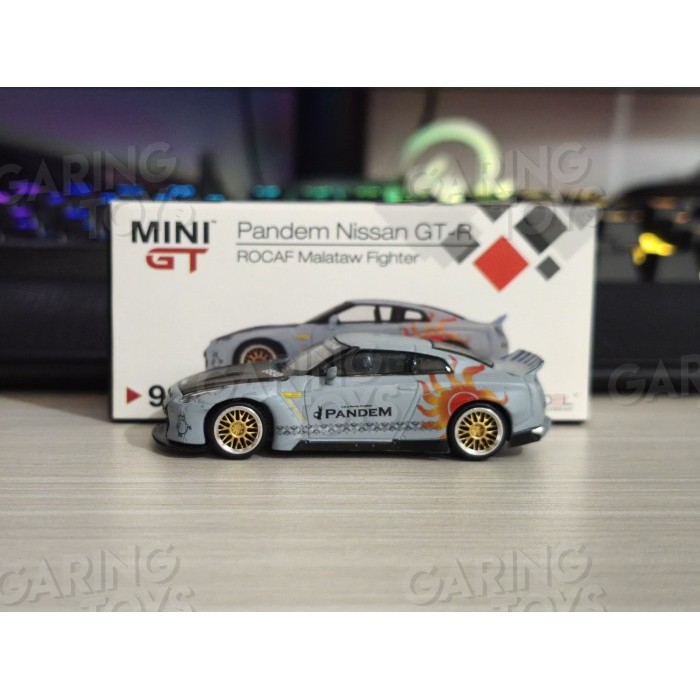 Mini GT Pandem Nissan GTR (R35) ROCAF Malataw Fighter
