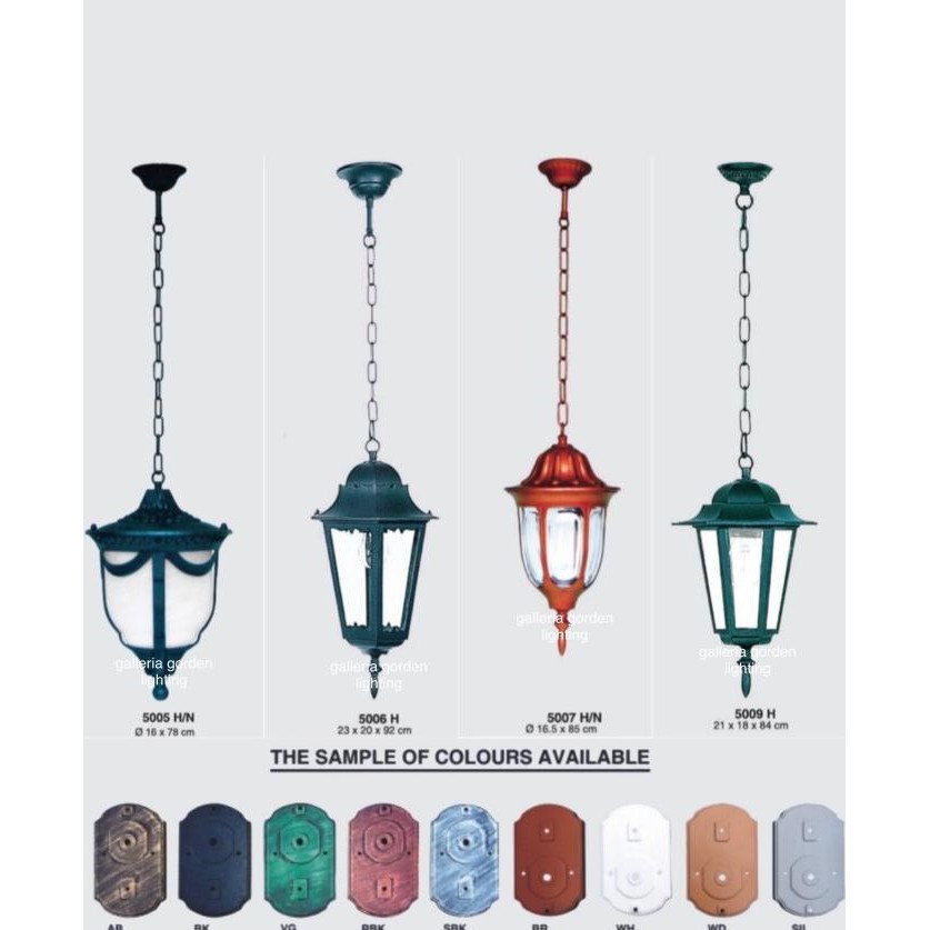 Lampu Hias Gantung Dekorasi Teras Rumah Klasik Jurnnian