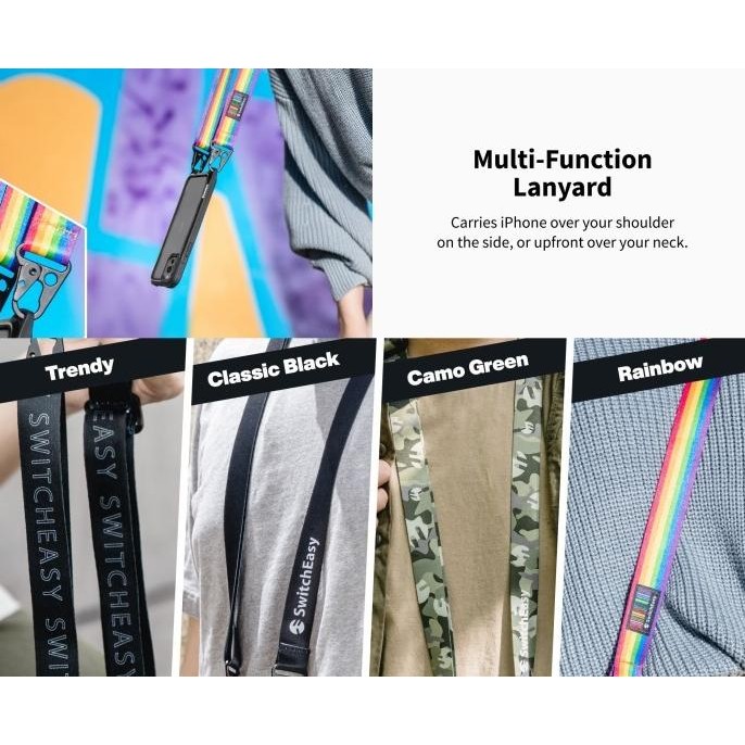 tali - case iphone 13 pro max mini switcheasy odyssey casing strap tali