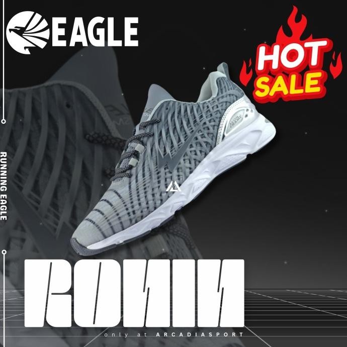 SEPATU RUNNING EAGLE ORIGINAL 100% - RONIN