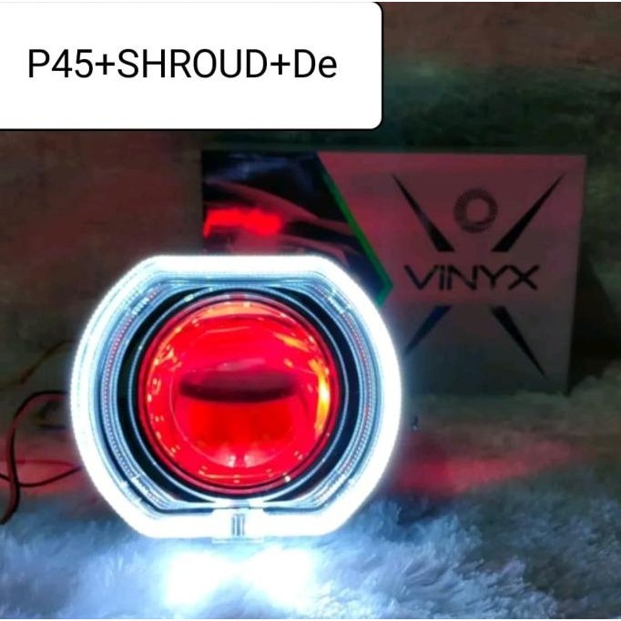 LAMPU Projie BILED Blue Lens Projector Proyektor