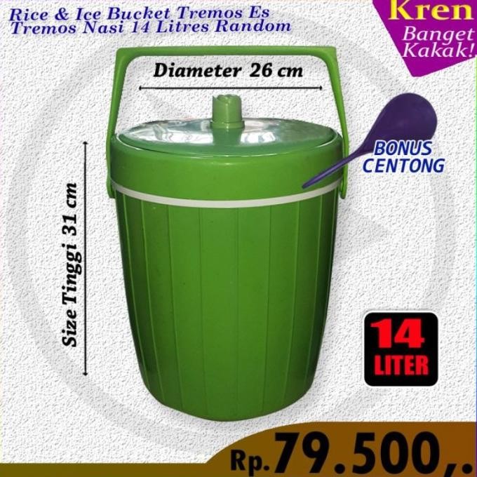 Penawaran Terbatas Rice Bucket/Ice Bucket/Tremos Nasi/Tremos Es CDS