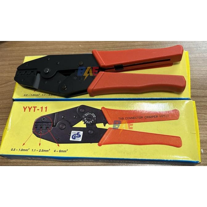 

Tab connector crimping tool YYT-11