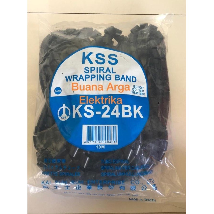 

Spiral Kabel / Pelindung Kabel / KSS KS24 KS 24 Hitam / KS - 24 Black