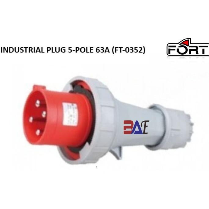 

Industrial Plug IP67 63A 5 Pole (FT-0352) - FORT