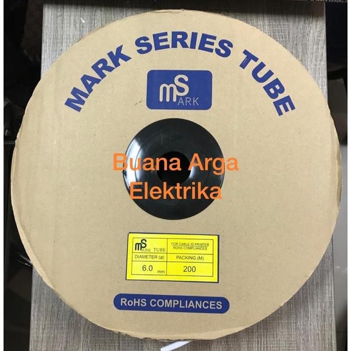 

Marking tube MARK SERIES 6.0 Untuk Kabel 10mm @200mtr