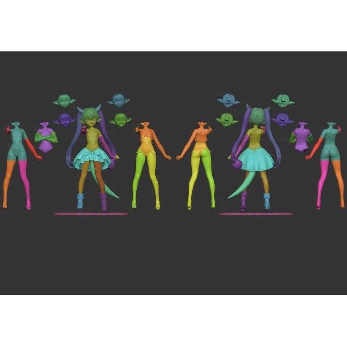 Tersedia Krebskulm Isekai Maou Demon Lord Resin Kit Figure