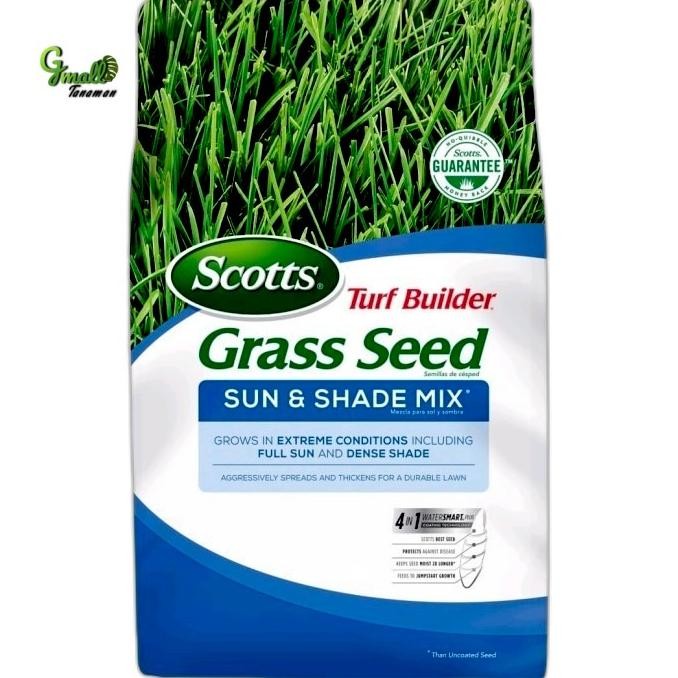 

Scotts Grass Seed Sun And Shade Mix/Benih Biji Rumput Jepang 100 gr COD