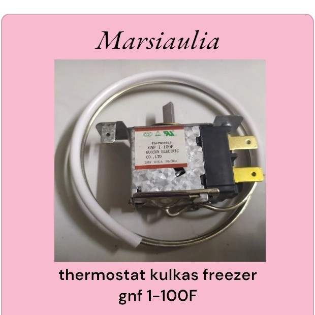 THERMOSTAT KULKAS FREEZER ORIGINAL GNF 1-100F GNF1100F TERMOSTAT FREZEER FREZER