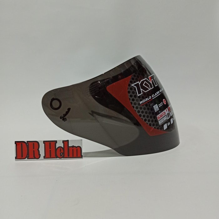 KACA HELM KYT DJ MARU HITAM ORIGINAL