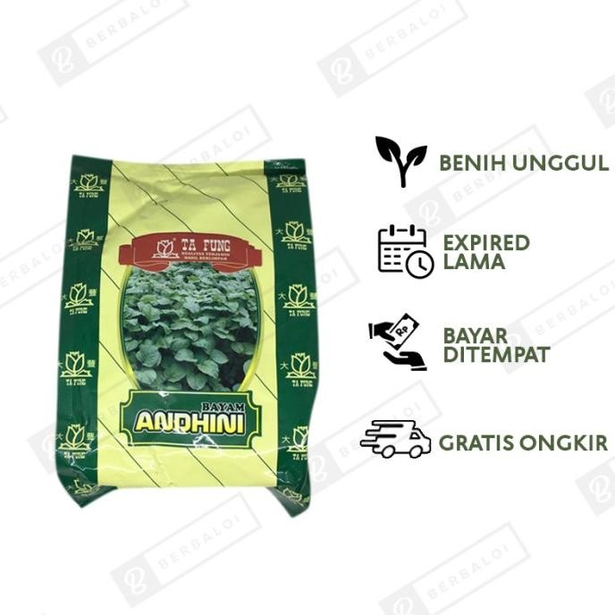 

Bisa COD Bayam Hijau ANDHINI Ta Fung 500 Gram COD