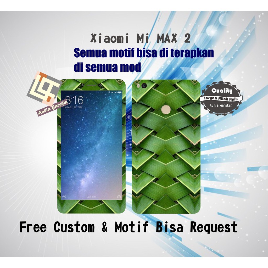 

BestSelling - Mi Max Garskin Wrap Stiker Premium (FreeCustomOrder)