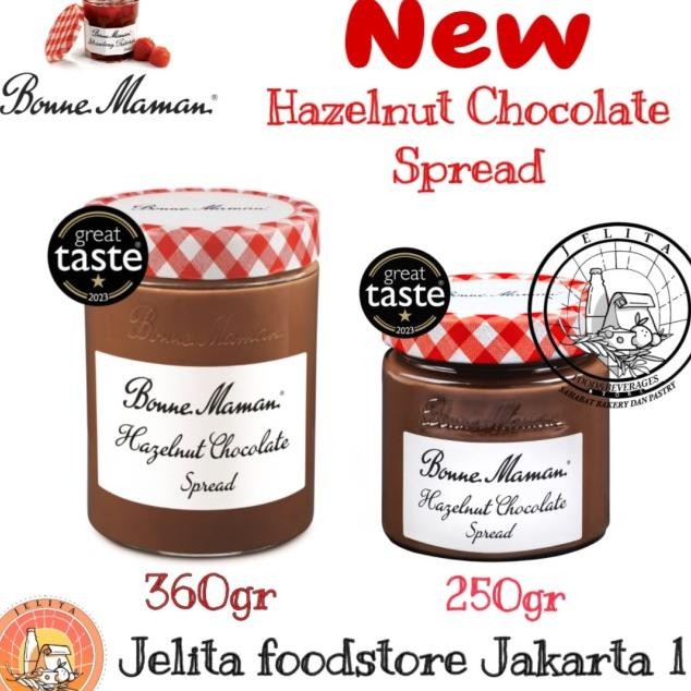 

Bonne Maman Chocolate And Hazelnut Spread - Selai Coklat
