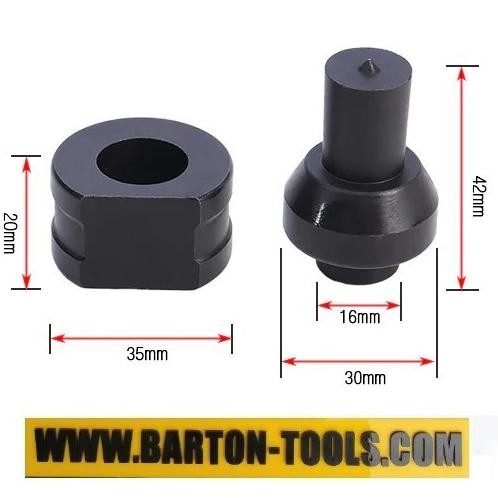 

BEBAS ONGKIR - Punching Dies 4-20.5mm HHM-60 BARTON CH-60 Mata Punch Busbar Pon Die