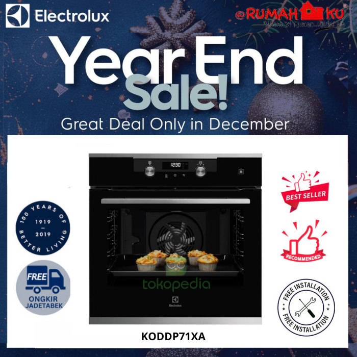 Ready Oven ELECTROLUX KODDP71XA Oven Tanam Listrik