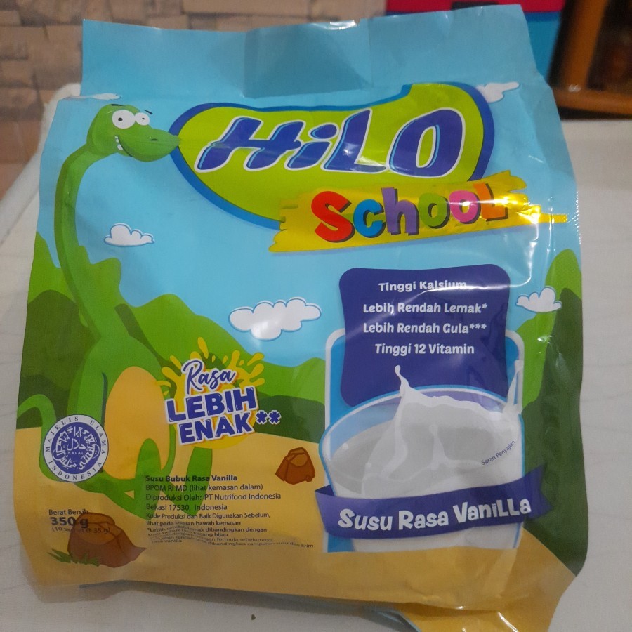 

HILO SCHOOL VANILA 10 SACHET @35 GRAM