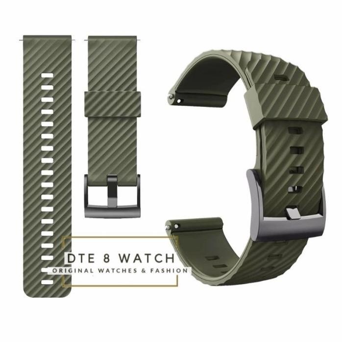 TALI JAM TANGAN SILIKON RUBBER 24MM VT QUICK RELEASE