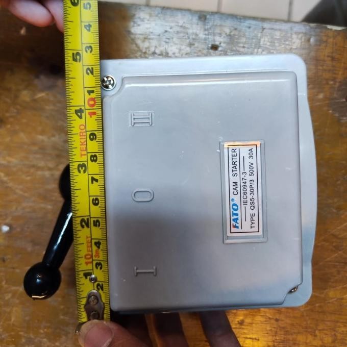 Original ohm saklar GZ 3 pole 30A ohm saklar genset tuas cam stater