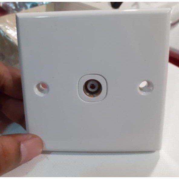 Original Schneider S- Classic Outlet Tv / Saklar Antena Tv / Outlet Antena TV